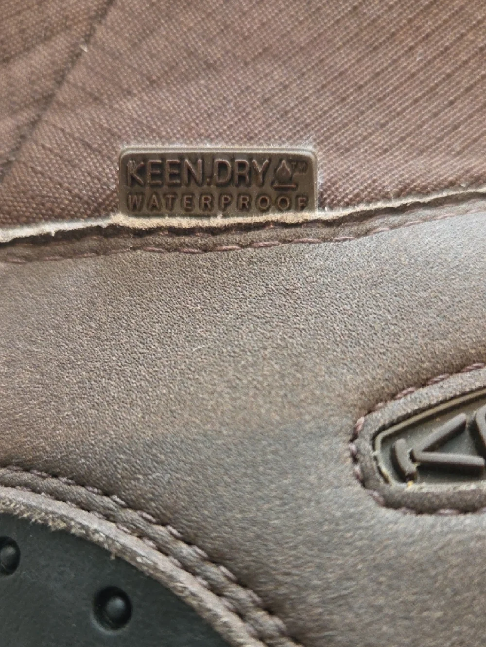 Keen Brown Waterproof Winter Boots with Rugged Soles